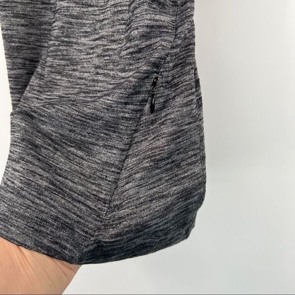 Lululemon &Go Endeavor Heathered Luon Open Back Twist Sleeveless Tank Top - Picture 4 of 13